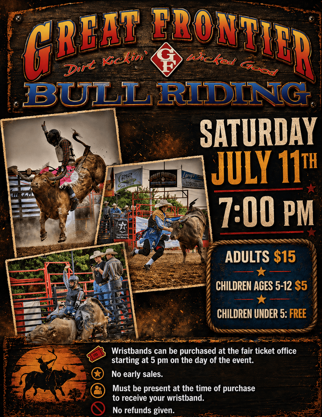 Great Frontier Bull Riding 2026